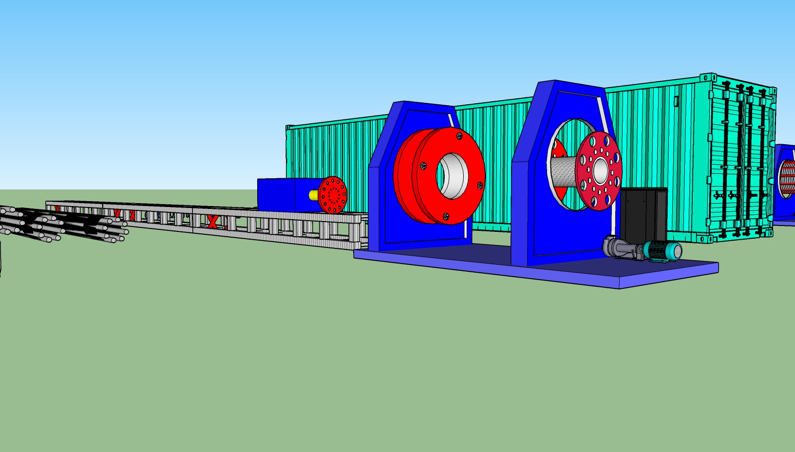 متطلبات الموقع لتركيب ماكينة لحام القفص الأوتوماتيكي