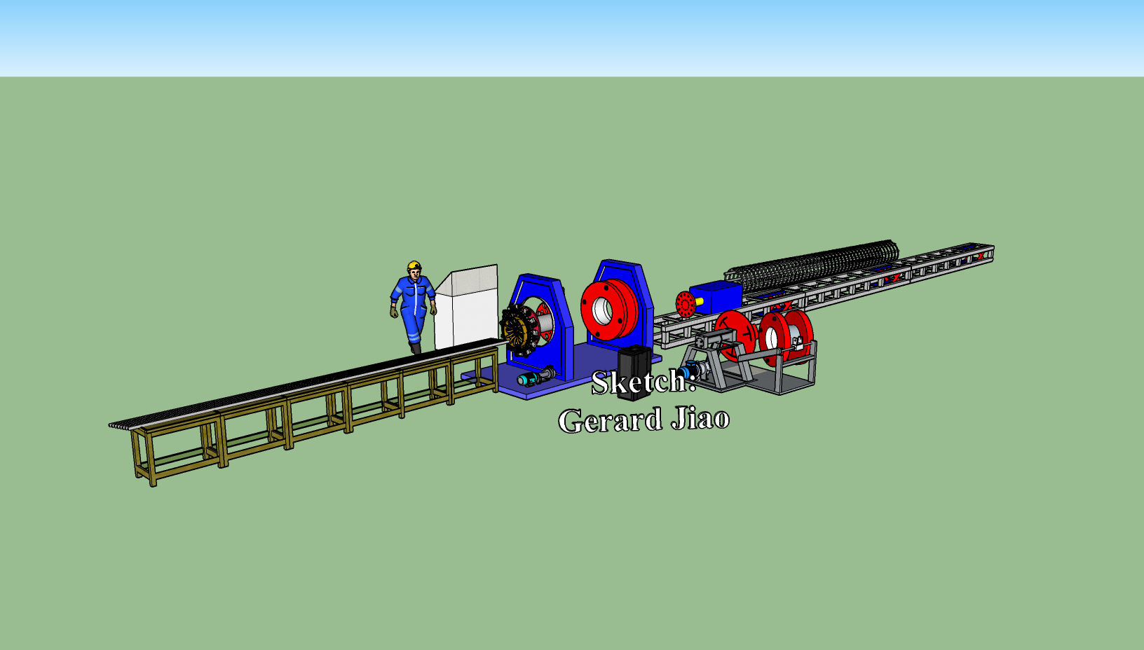 آلة لحام قفص تفتق